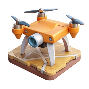 elegant creative Drone Capturing Panoramic Views Cutout genuine png