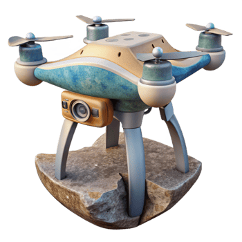extraordinary modern Drone Capturing Panoramic Views Cutout premium png