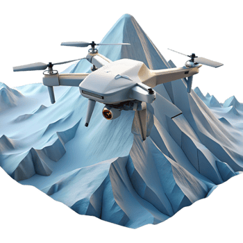 stunning vintage Drone in Flight Over Green Fields Cutout high resolution png