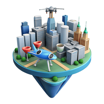 extraordinary modern Drone Mapping Software Interface Transparent png