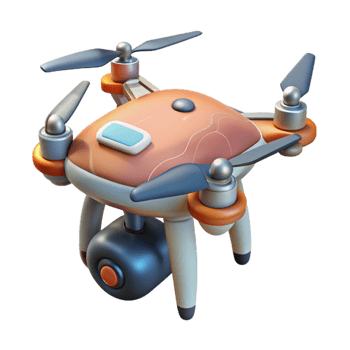 impressive creative Drone with Gps Antenna high resolution png
