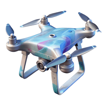 impressive artistic Drone with High Definition Recording Cutout high resolution png