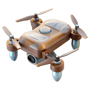 extraordinary creative Drone with High Wind Resistance Transparent Background genuine png