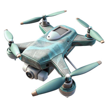 impressive rustic Drone with High Wind Resistance Transparent Background genuine png