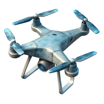 impressive rustic Drone with Shadow Effect Transparent Background authentic png
