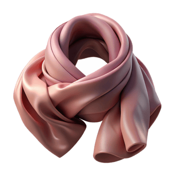 stunning modern Dusty Rose Silk Scarf Draped Cutout exclusive png