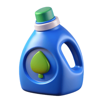 impressive contemporary Eco Friendly Laundry Detergent Bottle Isolated png