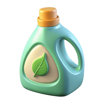 wonderful abstract Eco Friendly Laundry Detergent Bottle Isolated genuine png