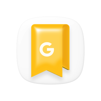 Google collection logo on transparent background png