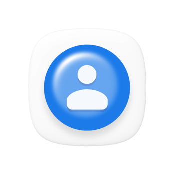 Google contacts app on transparent background png