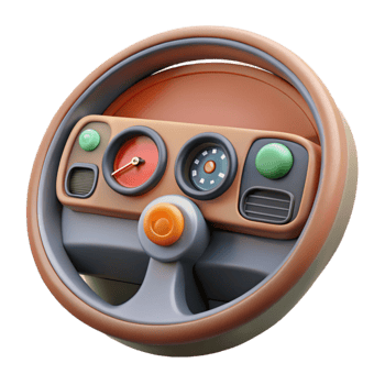 stunning artistic Electric Car Dashboard Cutout Transparent Background premium png