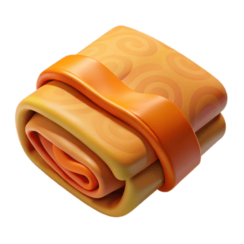 extraordinary contemporary Emergency Blanket Folded Isolated detailed png