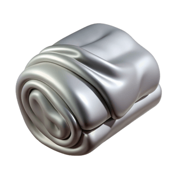 stunning abstract Emergency Blanket Silver Isolated high quality png