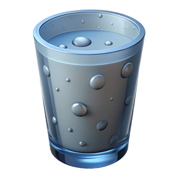 vibrant rustic Empty Pint Glass with Water Droplets Cutout high quality png