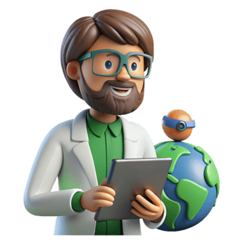 extraordinary abstract Environmental Research Scientist at Work Cutout png