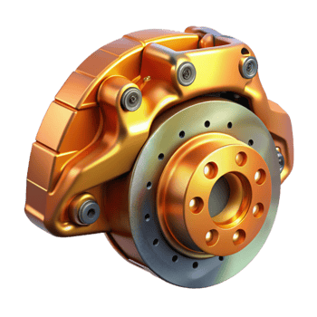 vibrant rustic Exotic Car Brake Caliper Detail Transparent high resolution png