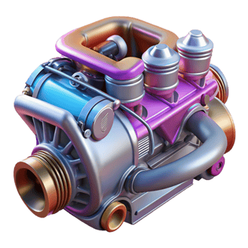 extraordinary contemporary Exotic Car Engine Detail Transparent exclusive png