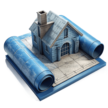 stunning classic Faded Blueprint Architectural Drawing Transparent Element png