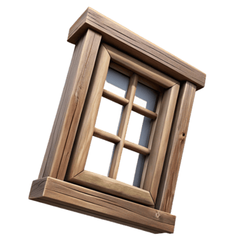 extraordinary modern Farmhouse Window Frame Isolated Wood genuine png
