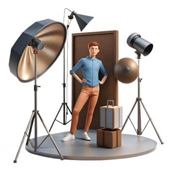 extraordinary traditional Fashion Photography Lighting Setup Model Posing Cutout exclusive png