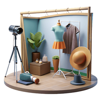 Fashion Photography Studio Setup Cutout png