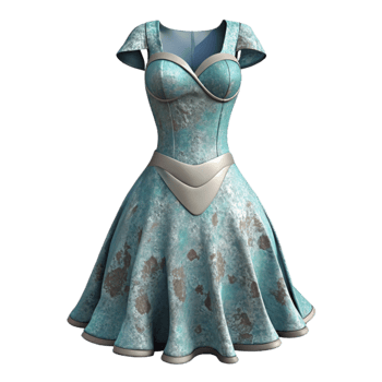 extraordinary contemporary Fashion Sketch Dress Design Cutout detailed png