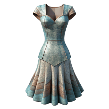 dramatic artistic Fashion Sketch Dress Design Cutout genuine png