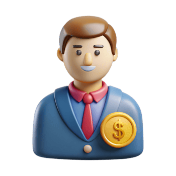 vibrant vintage Financial Advisor Icon Cutout genuine png
