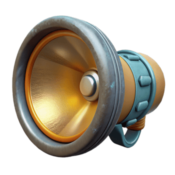Flashlight Lens and Reflector Close Up Cutout png