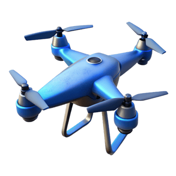 impressive vintage Flying Drone Silhouette Against Blue Sky Cutout genuine png