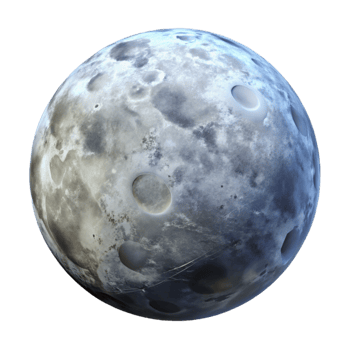 extraordinary vintage Full Moon Isolated with Bright Surface exclusive png