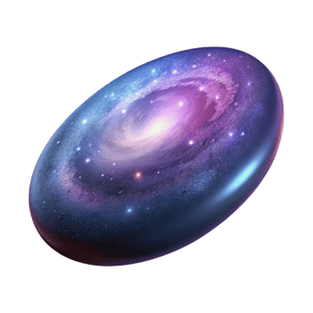 Galaxy Cluster Transparent Background Isolated Element png