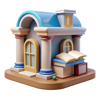 wonderful classic Gallery Bookstore Art History Books Cutout high resolution png