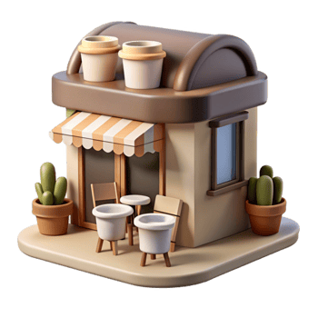 dramatic classic Gallery Cafe Coffee Cups Cutout high resolution png