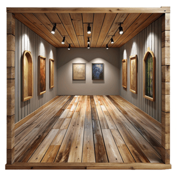 extraordinary minimalist Gallery Interior Wood Flooring Isolated Element high quality png