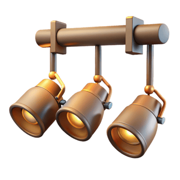 extraordinary modern Gallery Lighting Track System Cutout authentic png