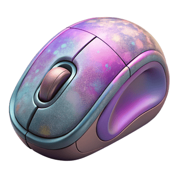 vibrant vintage Gaming Mouse Rgb Lighting Isolated detailed png
