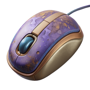 magnificent abstract Gaming Mouse with Adjustable Dpi Isolated Element high quality png