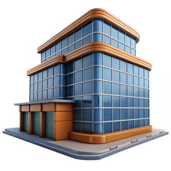 Glass Dome Building Architectural Detail Cutout png