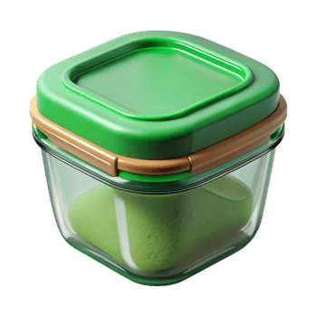 dramatic contemporary Glass Food Storage Containers Set Isolated Cutout detailed png