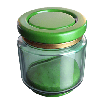 vibrant modern Glass Food Storage Containers Set Isolated Cutout premium png