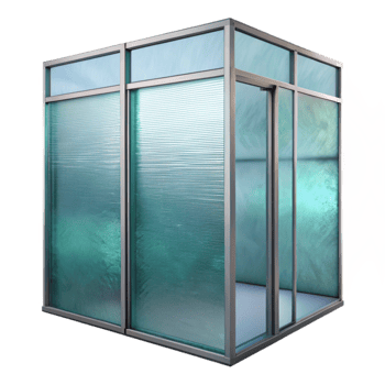 impressive rustic Glass Wall Partition Transparent Panel Isolated original png