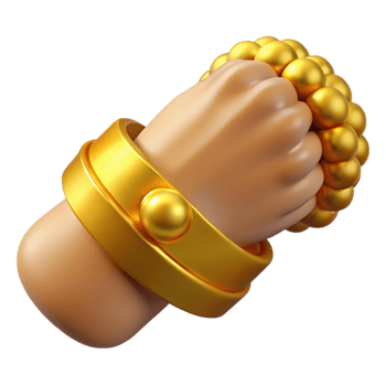 stunning classic Gold Bracelet on Wrist Close Up Transparent genuine png