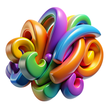 impressive abstract Graffiti Word Art Colorful Abstract Isolated high resolution png
