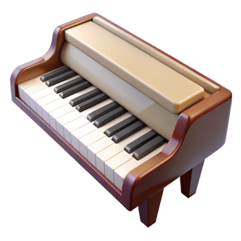beautiful classic Grand Piano Keyboard Close Up Isolated Transparent Background genuine png