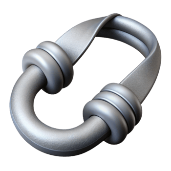 Gray Resistance Band Stretched Isolated png