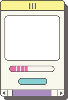 Responsive Navigation Layout vector