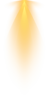 Bright Yellow or Golden Spotlight. Scene. Stage. Podium. Light Effects. Glow light effect. Glowing lamp. . Illustration number 248 png