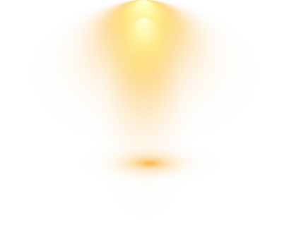 Bright Yellow or Golden Spotlight. Scene. Stage. Podium. Light Effects. Glow light effect. Glowing lamp. . Illustration number 233 png