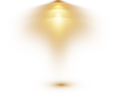 Bright Yellow or Golden Spotlight. Scene. Stage. Podium. Light Effects. Glow light effect. Glowing lamp. . Illustration number 221 png